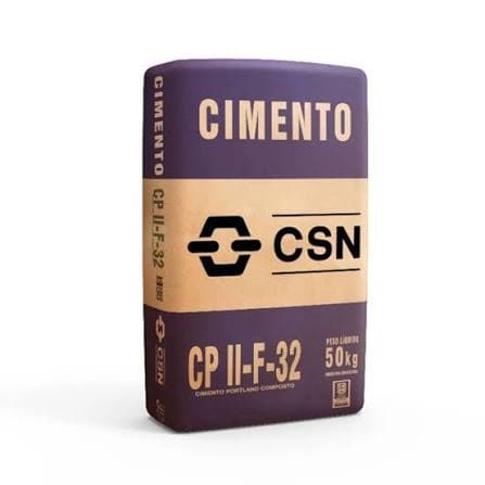 Cimento CSN CPII F-32 50kg