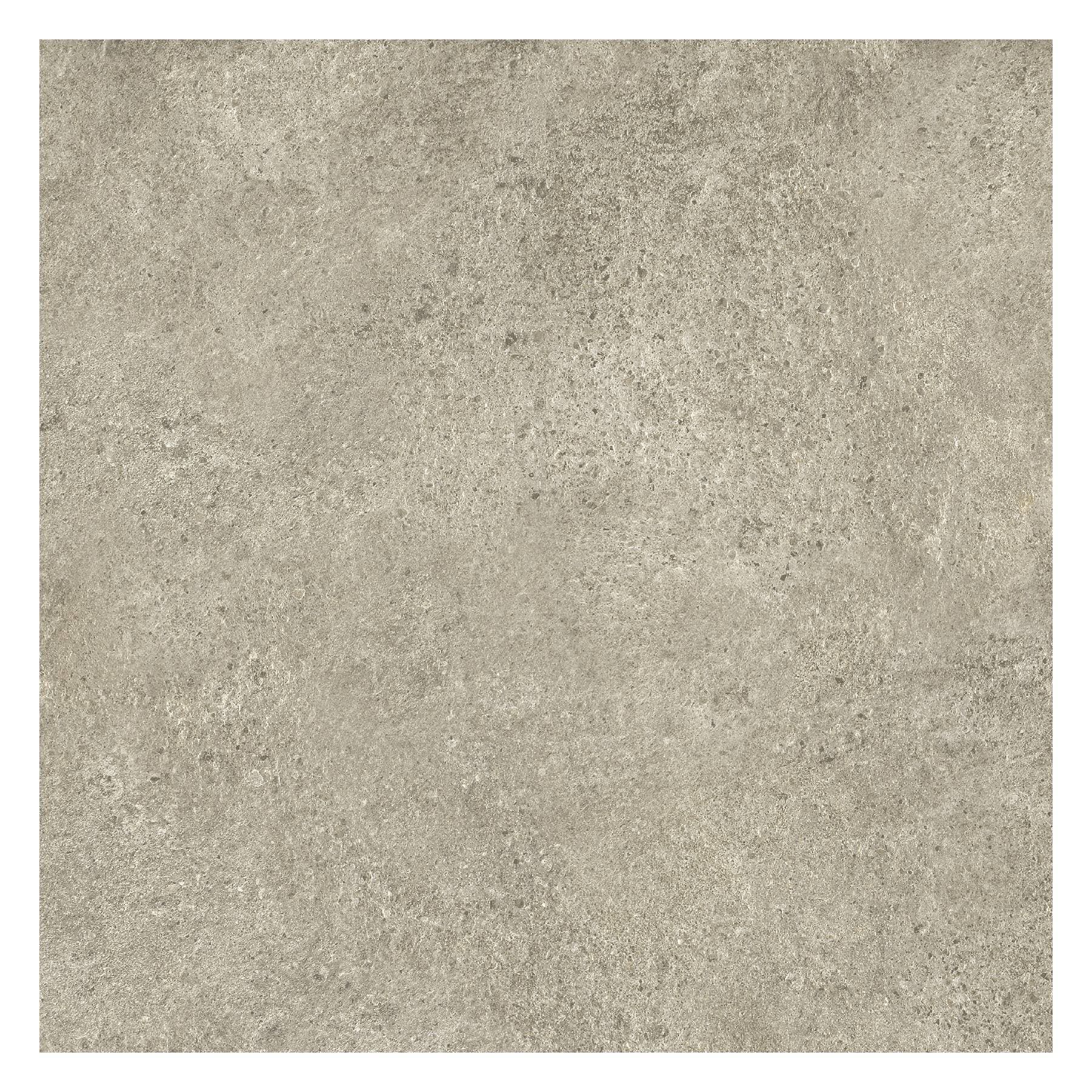 Piso Cerâmico Cimentício Acetinado Externo Borda Reta 60x60cm Basaltina Bege Embramaco — imagem 1 de 1