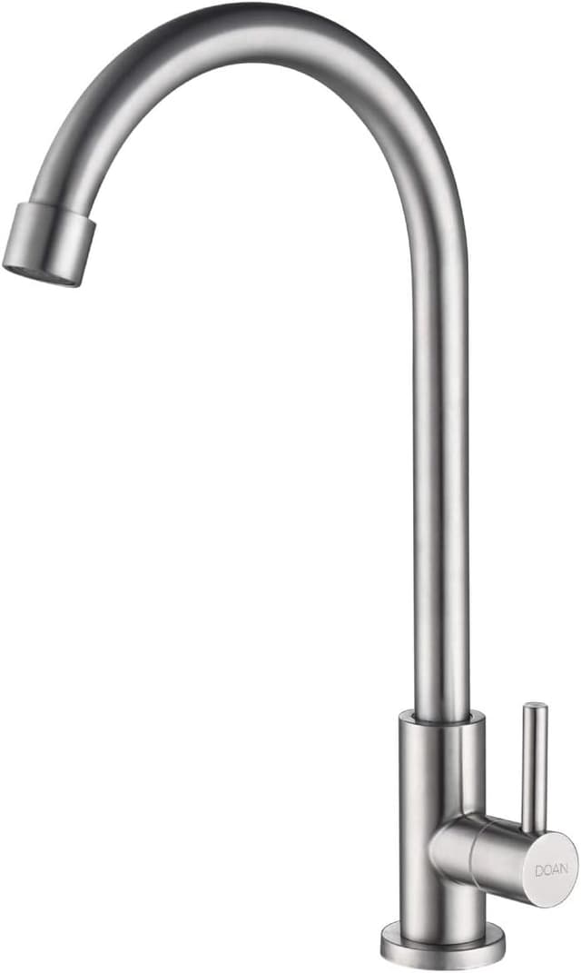Torneira Cozinha Inox Giratória 1/2" Doan