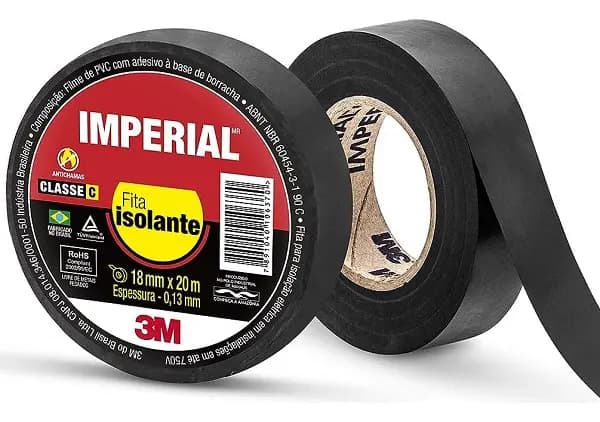 Fita Isolante 3m Imperial 18mm X 20m